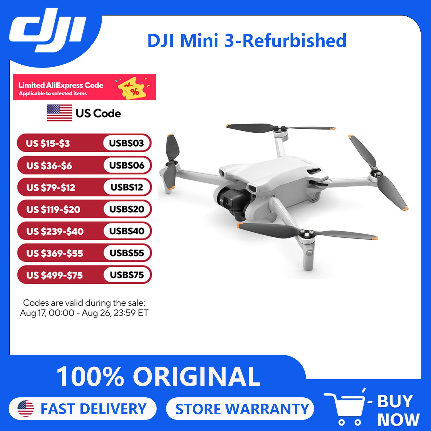 Refurbish DJI Mini 3 Drones wi - Drone Video Production review and price