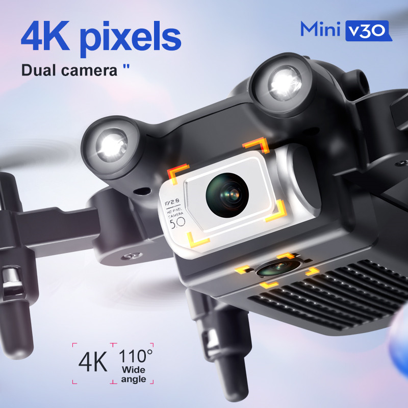 Mini V30 WiFi FPV Drone With 4 - Drone Video Production review and price