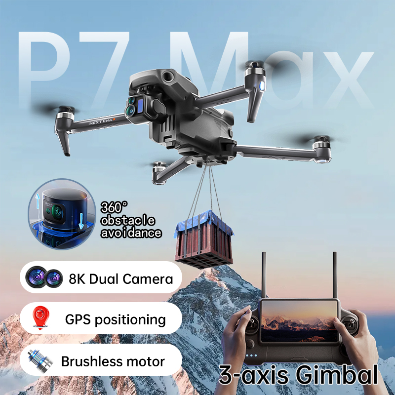 NEW P7 Max Drone 8K Camera GPS - Drone Multispectral review and price