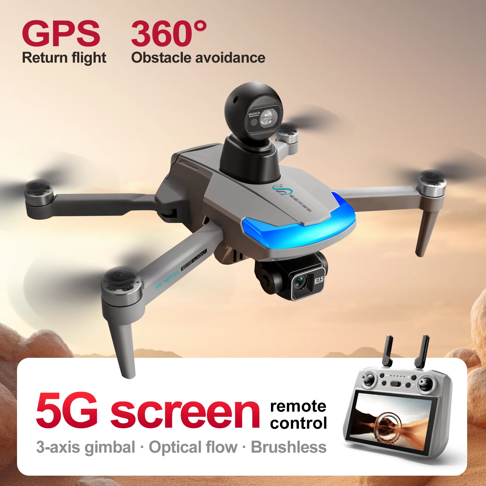 S185 Professional Drone 2.7K H - Drone Multispectral review and price