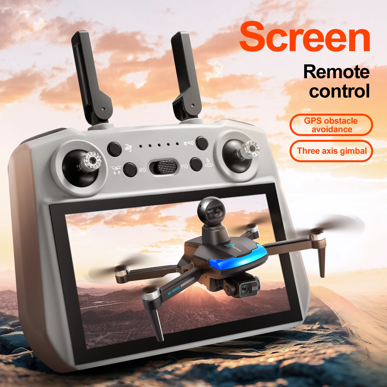 S185 Professional Drone 2.7K H - Drone Multispectral review and price
