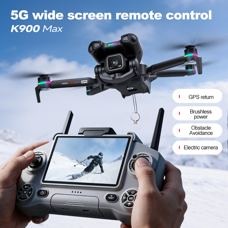 New K900 MAX GPS Drone with 4K - Drone Multispectral review and price